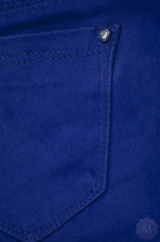 Spodnie jeansowe rurki biodrówki niebieskie