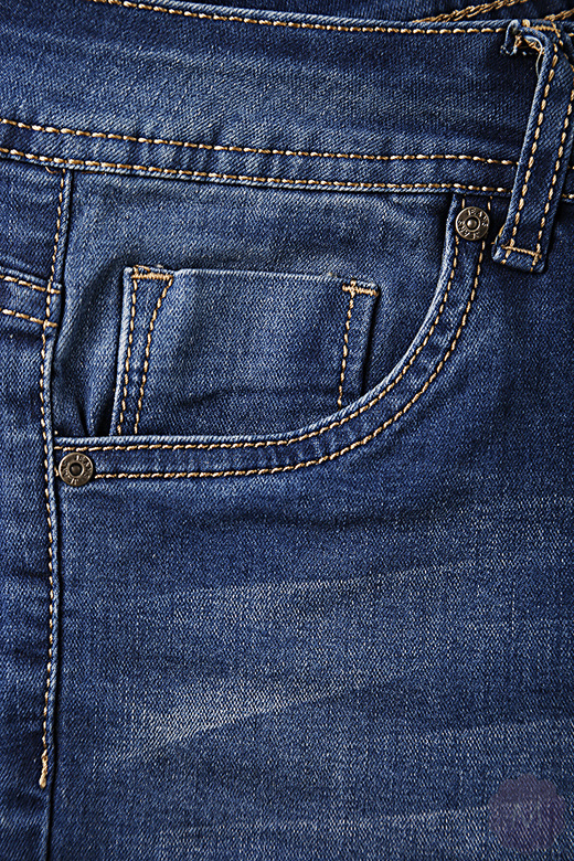 Spodnie mocne rurki damskie jeansowe z wyższym stanem (PTL-S2378)