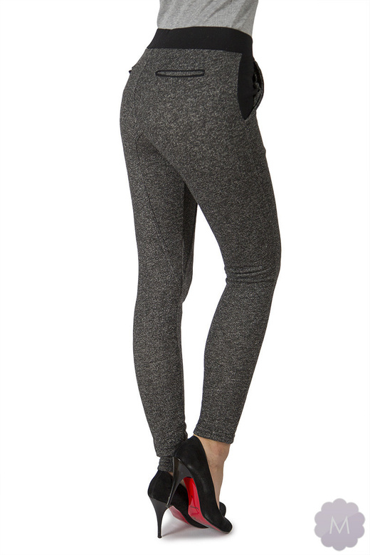 Elastyczne damskie spodnie chinosy rurki (XD3064)