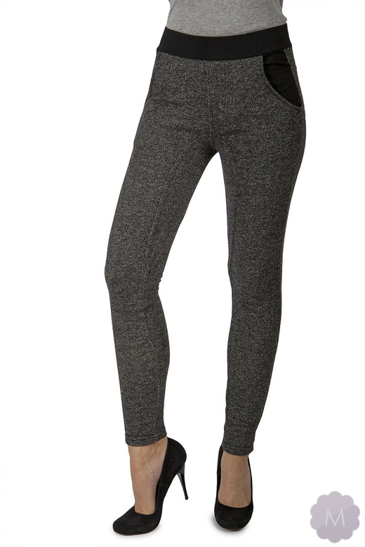 Elastyczne damskie spodnie chinosy rurki (XD3064)