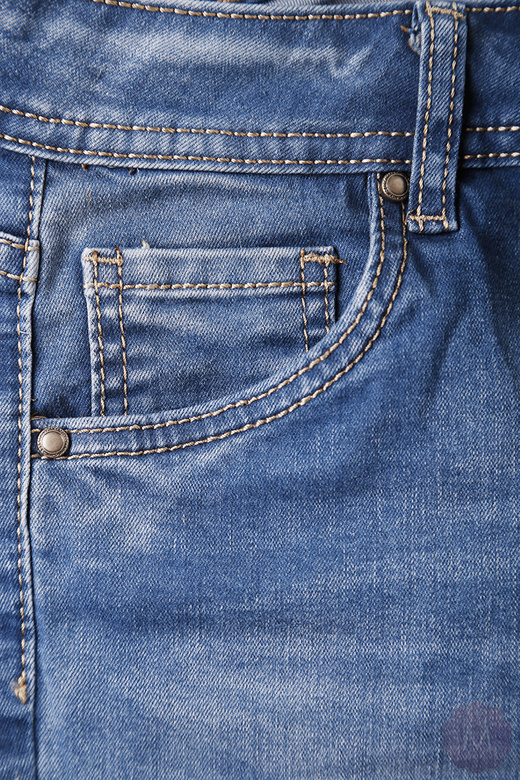 Spodnie mocne rurki damskie jeansowe z wyższym stanem (PTL-S2501)