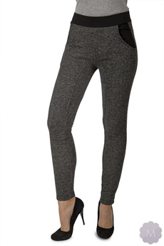 Elastyczne damskie spodnie chinosy rurki (XD3064)